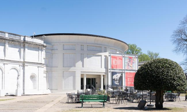 Exterior of the Brooks Museum of Art