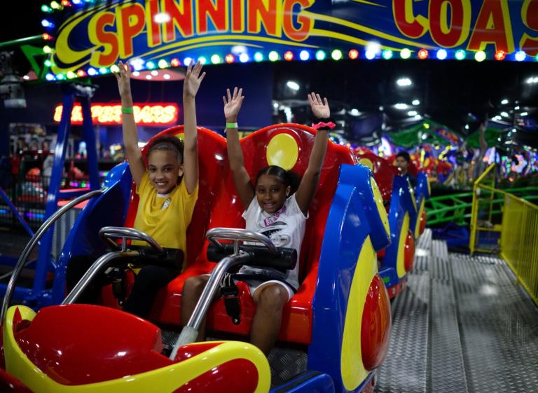 Spinning Coaster - America's Incredible Pizza Company Photo 2
